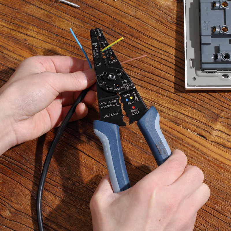 Mr. Pen- Wire Stripper, 8 inch, Blue, Wre Stripper Tool,