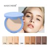 Base Maquillaje Polvo Compact Fijador Mate