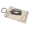 BlackStuff Carbon Fibre Keyring Compatible with 300C 2005-2010 BS-705, Black