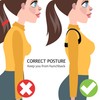 riijk Back Straightener for Children 65-85 cm Chest Circumference Posture