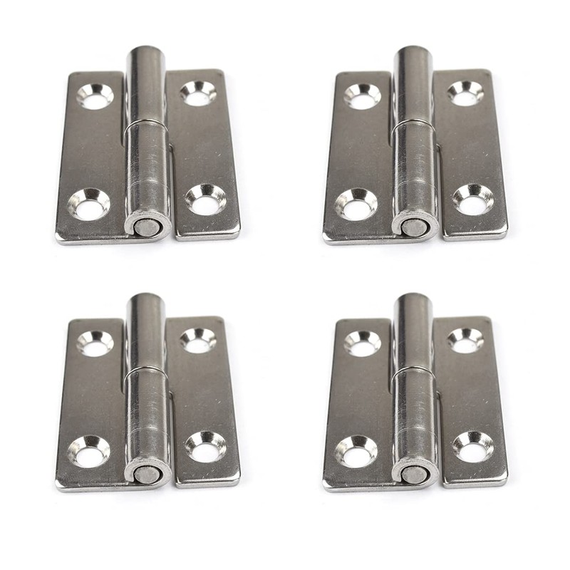 4Pcs 2-inch Long Steel Small Slip Joint Hinge,Lift Off Door
