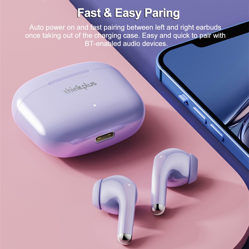 Lenovo LP40 pro True Wireless Headphones BT 5.3 Mini Earbuds
