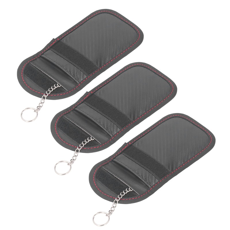3pcs Key Fob Signal Blocker Case Signal Blocking Anti Theft