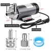 FERRODAY Wort Brewing Pump, Stainless Steel Head Food Grade Homebrew
