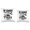 Shuffleboard Scoreboard Pucks Player Game Wax Shuffleboard Throw Pillow