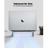 Thibault Aluminum Laptop Stand for Desk - Cooling Ergonomic Design