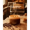 96NORTH Luxury Coffee Soy Candle | Large 3 Wick Jar