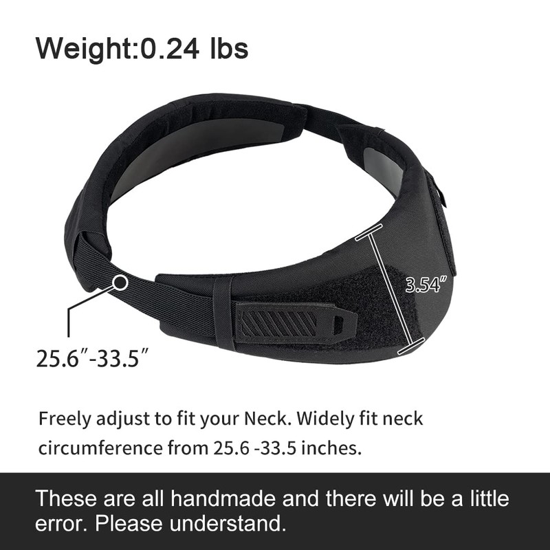 TOPTACPRO Tactical Neck Protector for Tactical Vest Thickened Neck Guards