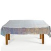 Ciieeo 2pcs Iridescent Tablecloth Rectangle Table Cover Party Supplies for