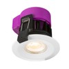 230V IP65 6W Recessed Fire-rated LED Downlight - Dim to