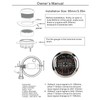 4in1 85mm Guage Multifunction Fuel Level Oil Pressure Water Temp