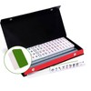 LANYOTA Travel Mini Mahjong Set 24mm, 4 Racks, Traditional Chinese