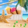 TICKLELY 29pcs Mini Resin Frog Figures, 10 Styles Mini Frog