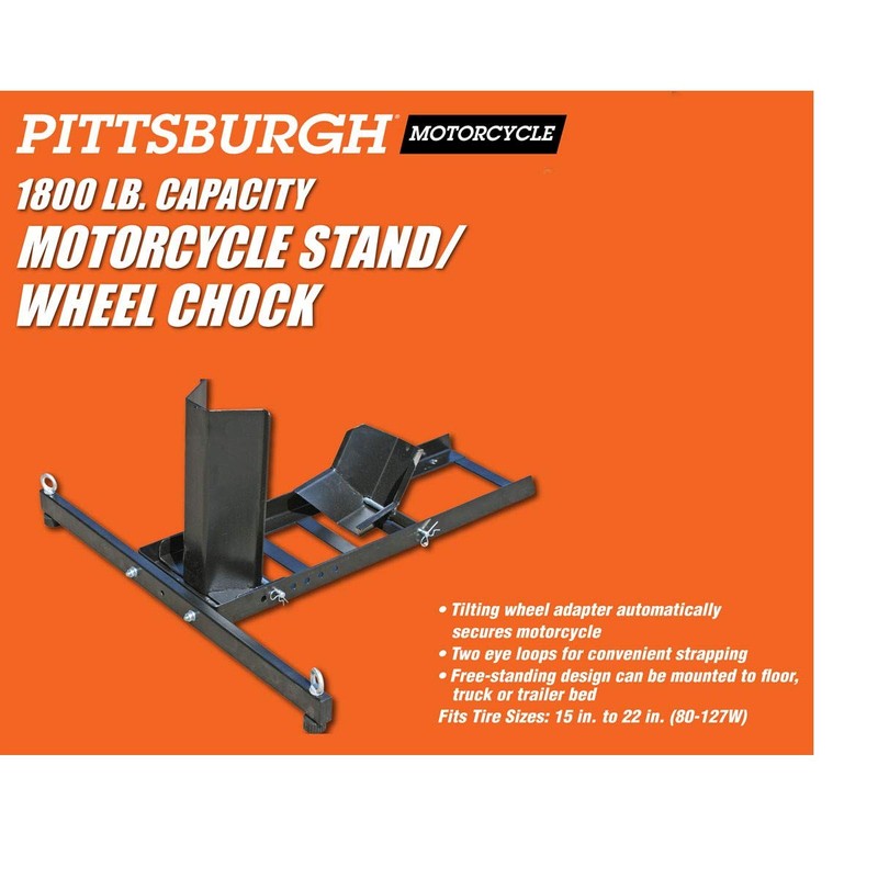 U.S. General Motorcycle Stand/Wheel Chock