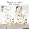 Bridal Shower Welcome Sign - Custom Garland Bridal Shower Sign