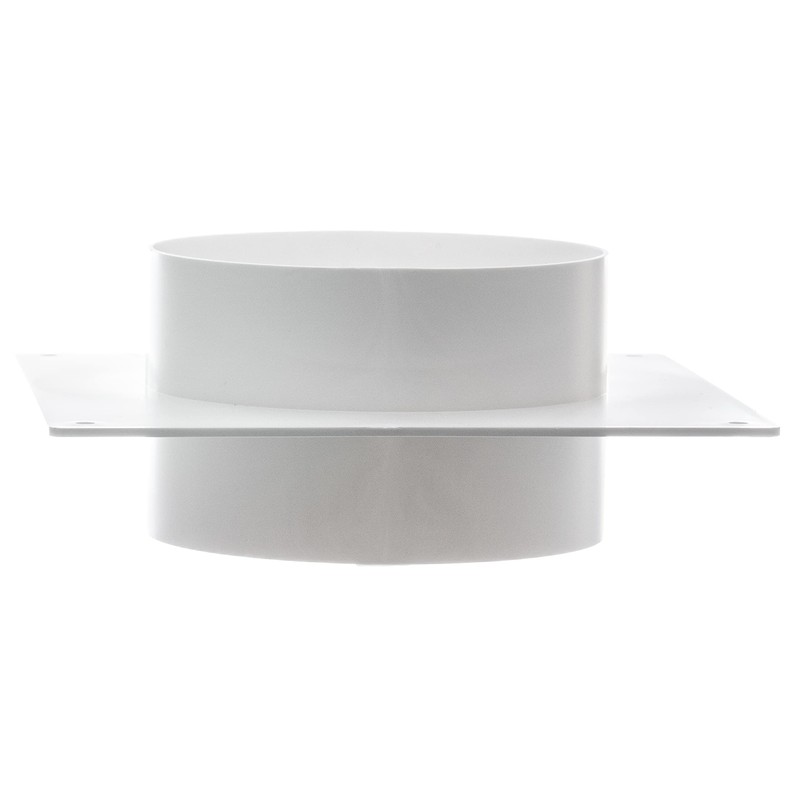 Ø 100mm / 4 inch Ventilation Wall Flange - Round