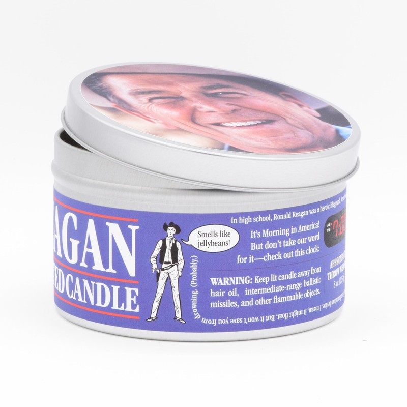 JD and Kate Industries Ronald Reagan-Scented Candle | Hand-Poured in