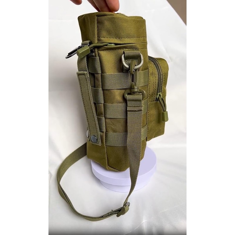 Water Bottle Holder, Tactical Water Bottle Pouches for Backpack with
