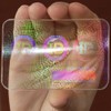 25 ID Cards Security Hologram Overlay Stickers with Micro Secure
