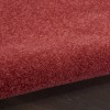Nourison Essentials Indoor/Outdoor Brick Red 5' x 7' Area Rug,