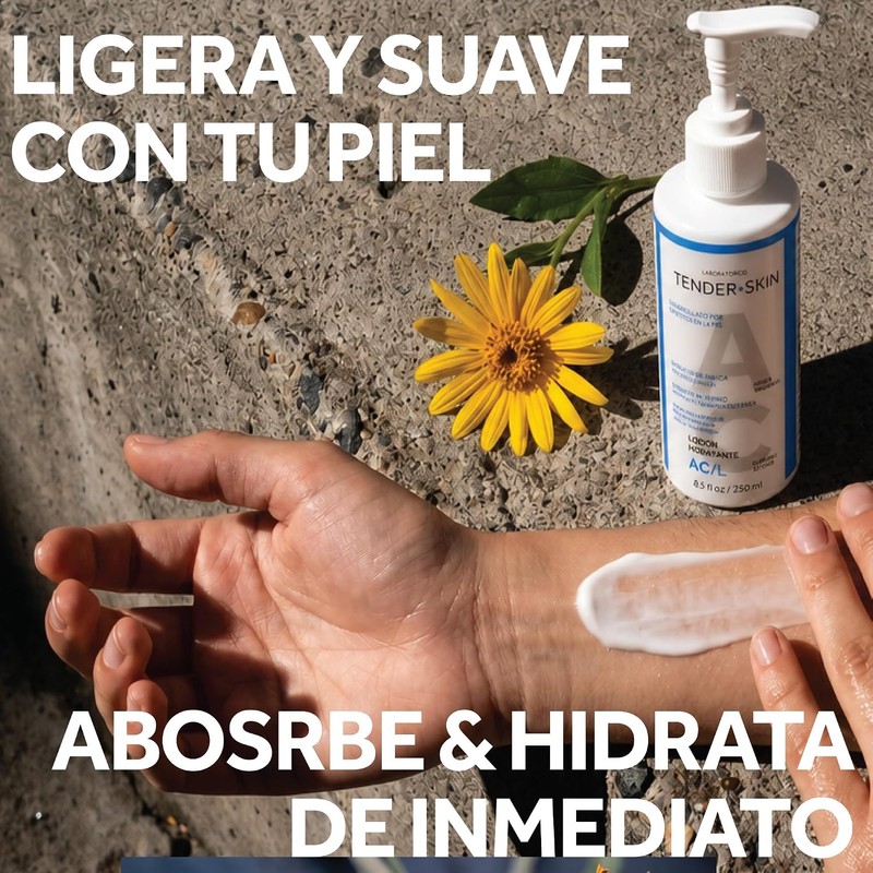 Loción Hidratante Tenderskin AC 250 ml – Barrera Cutánea y