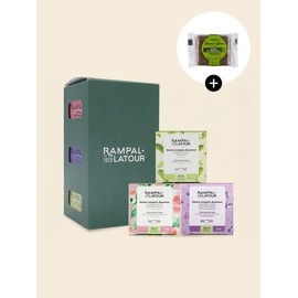 Sabon Ronde Natural Face Soap 125g Set of 3 (Rose & Lavender Flower & Verbena) / 사봉롱드 천연 세수비누 125g 3개 세트 (로즈&라벤더플라워&버베나)