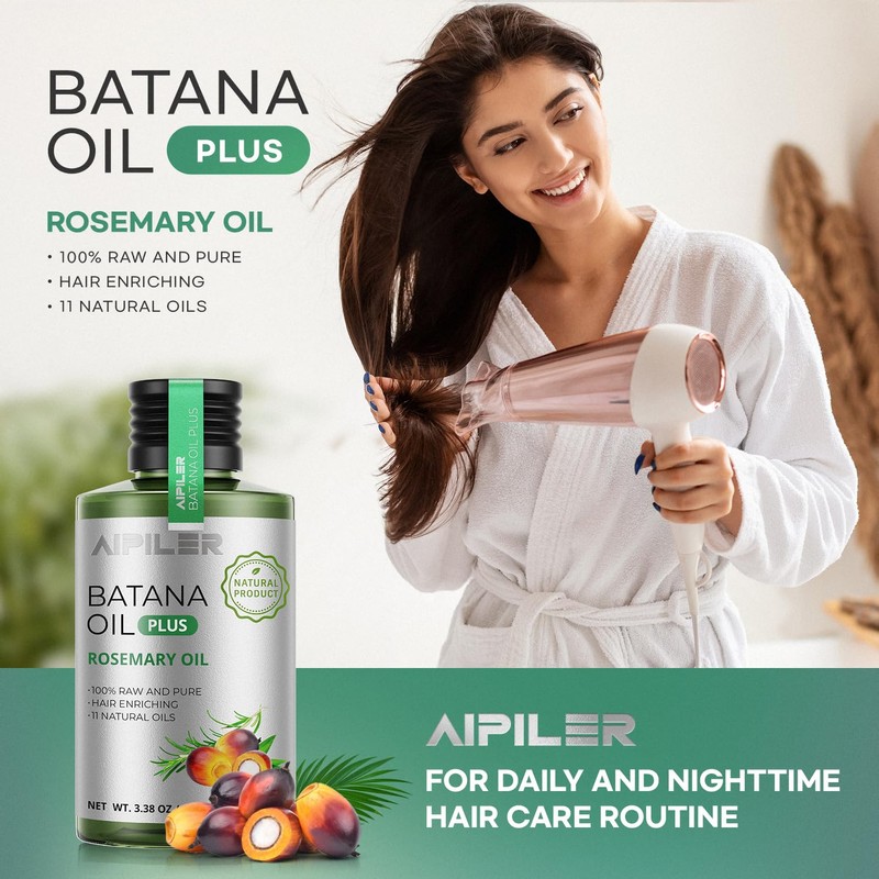AIPILER Batana Oil Hair Growth Set Bundle - Valentine's Day