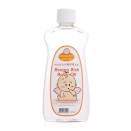 Infant Care Rich Baby Aroma Oil 465ml Skin Moisturizing / 유아케어 리치 베이비 아로마 오일 465ml 피부보습