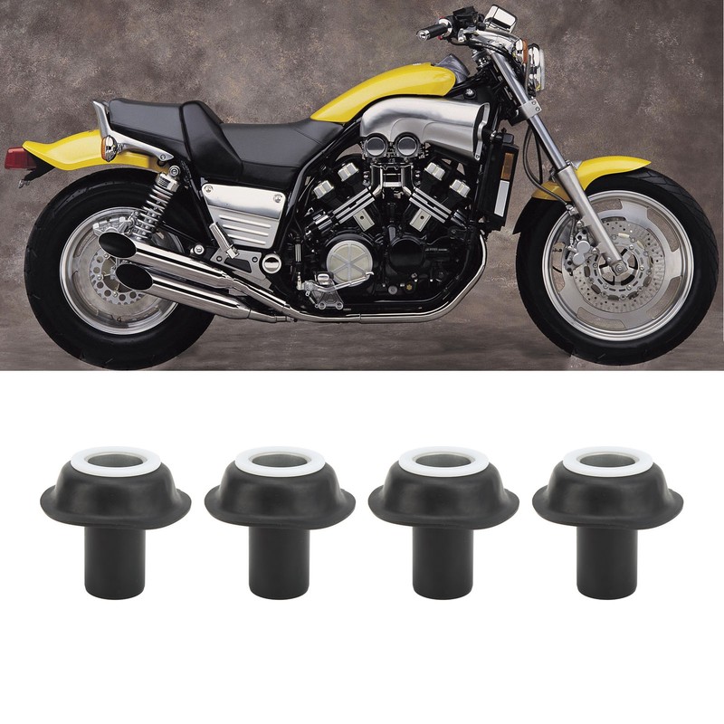 4sets Carburetor Vacuum Diaphragms Plunger Kit Replacement for Vmax 1200