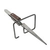 The Beadsmith Straight Reverse Cross Tweezers with Stand