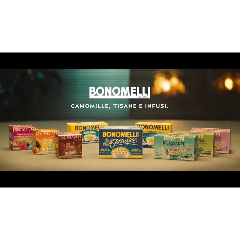 Bonomelli - Integratore Botanico Immunity, 14 bustine, pronto da bere.