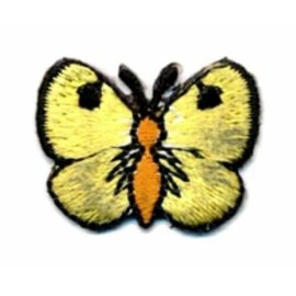 iron on patch/applique butterfly  1 x 7/8 inch