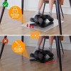 Wiojtry Ellipse Leg Exerciser Machine Non-Slip Mat, Apply to Under