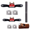 Swpeet 8Pcs 9" 10" Adjustable Spokeshave with Replacement Blades and