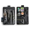 TACTICAL GEEK EXT12 Black Camo Black Pocket Organizer, Lightweight EDC