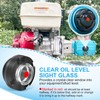 92241 Oil Level Sight Glass W/Gasket Bubble Style for Cat