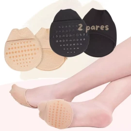 Veraly Media Invisible Antideslizantes Cubierta Punta 2 Pares