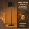 Table Lamp LED 3000K Warm Light 5200mAh Rechargeable Stepless Dimmable