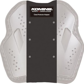 Komine SK-814 Motorcycle Chest Armor Adapter, Black