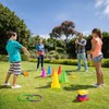 Cptoion 31 Piece Ring Toss Game, 3-in-1 Throwing Game Children's