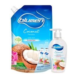 BLUMEN 2Pack Jabon Liquido Coconut Paradise 1271 ml