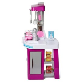 DASH TOYZ PURPLE 53 PIECE JUMBO PLAY KITCHEN *DISTRESSED PKG