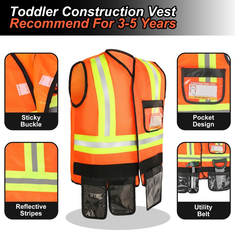 Liberry Kids Tool Set Pretend Toy for 3 4 5