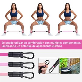 Juego de Ligas de Resistencia para Ejercicio,Bandas de Resistencia para Tobillos Y Ejercicio,Bandas de Tobillo para Entrenamiento,Equipo de Ejercicio 