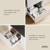 2 Sets Plate Holder for Drawer - Adjustable Dish Organiser