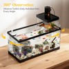 Clioran Turtle Tank Kit with Basking Platform,All in One Turtle
