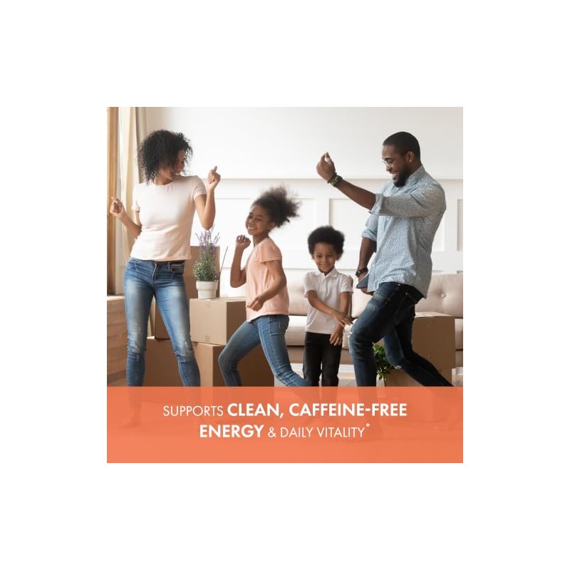Energy Plus de Pure Essence - Sin cafeína, energía herbal