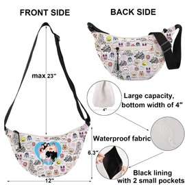 K-Pop Crossbody Bag Korea Group Member Gifts K-Pop Fans Gifts K-Pop Member Shoulder Bag, Blueheart Uk 3