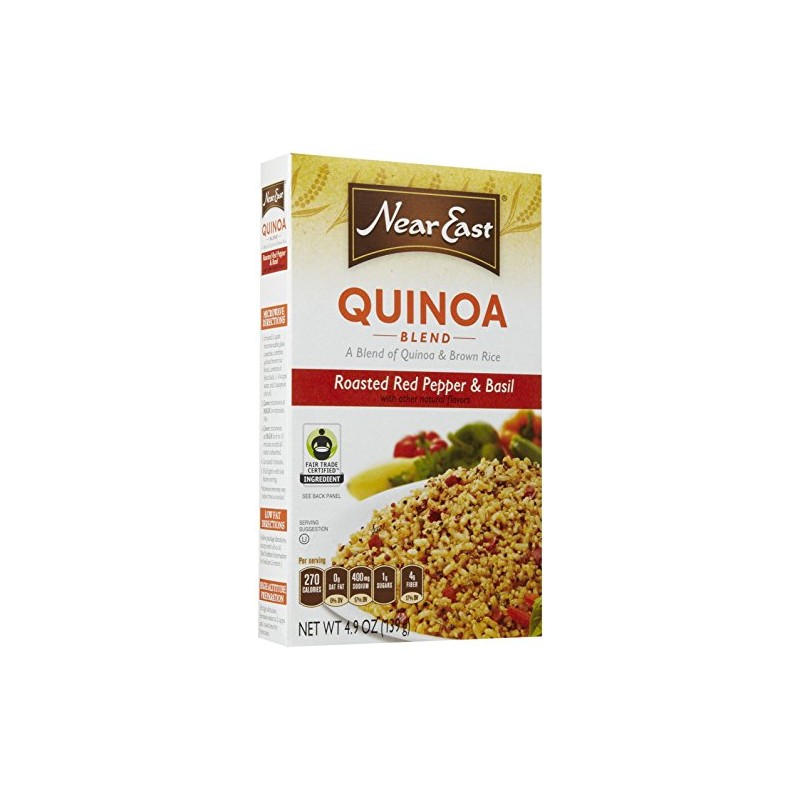 Near East Quinoa Blend, Roasted Red Pepper and Basil, 4.9