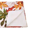 Saro Lifestyle Embroidered Autumn Leaves Table Runner, 16"x120", Multi
